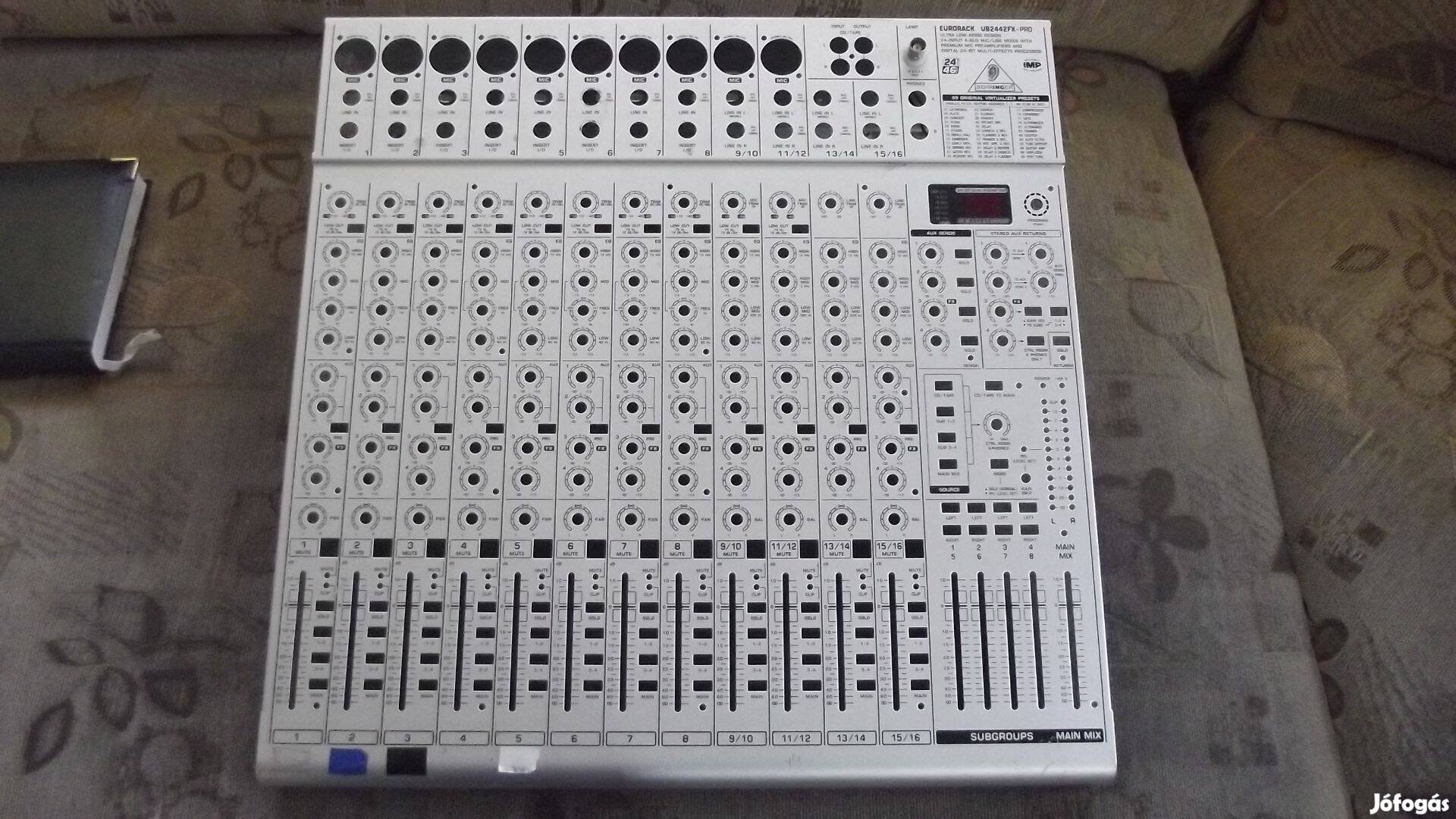 Behringer UB 2442FX-Pro fedlap eladó