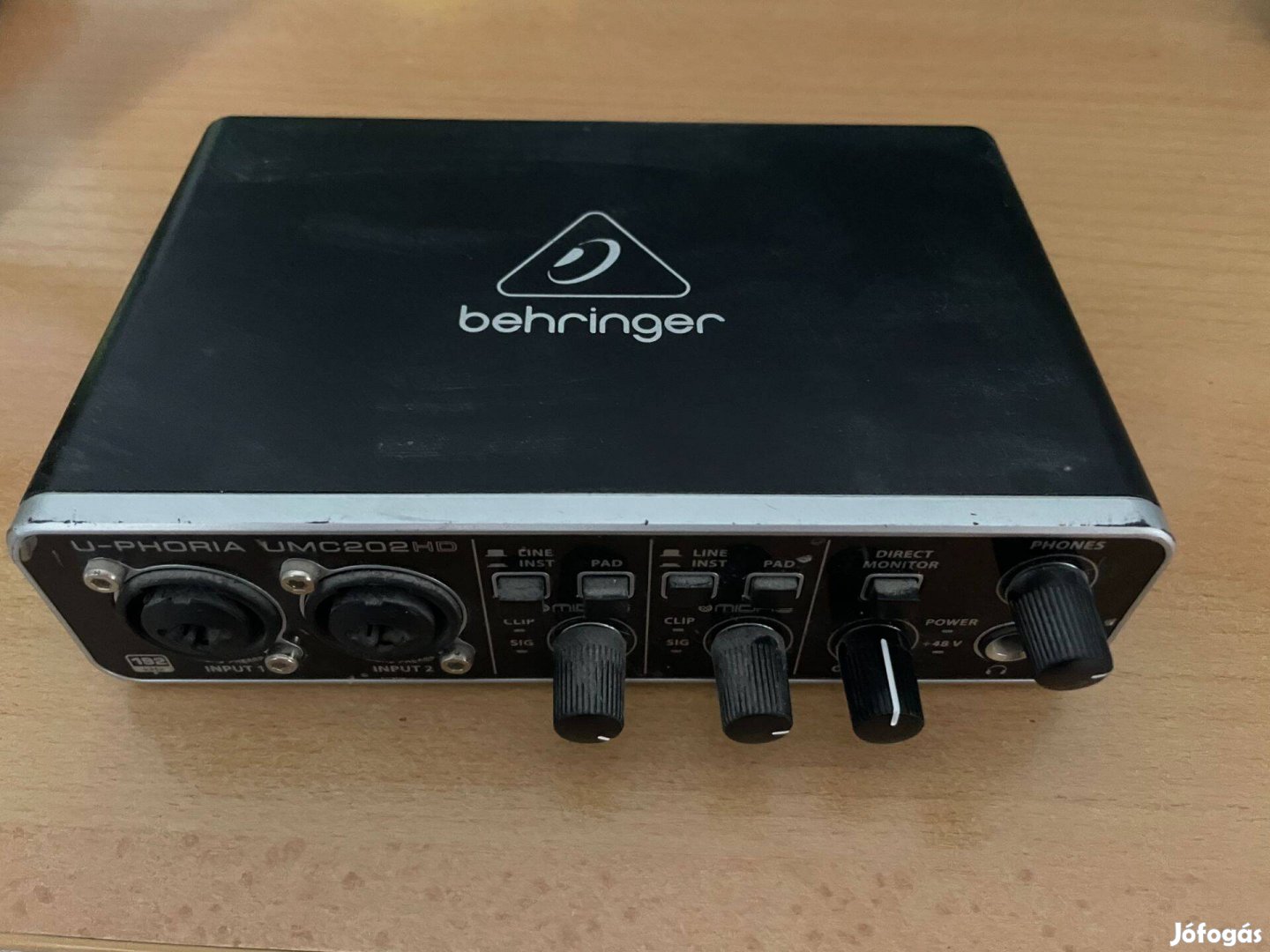 Behringer UMC202HD külső hangkártya