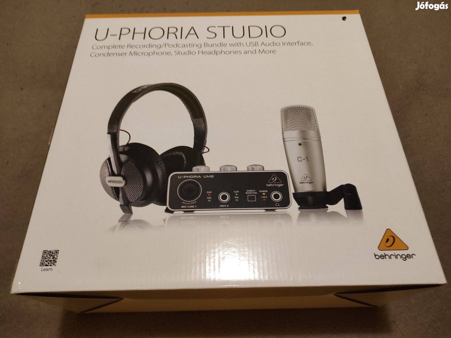 Behringer U-Phoria Studio USB Audio interfész