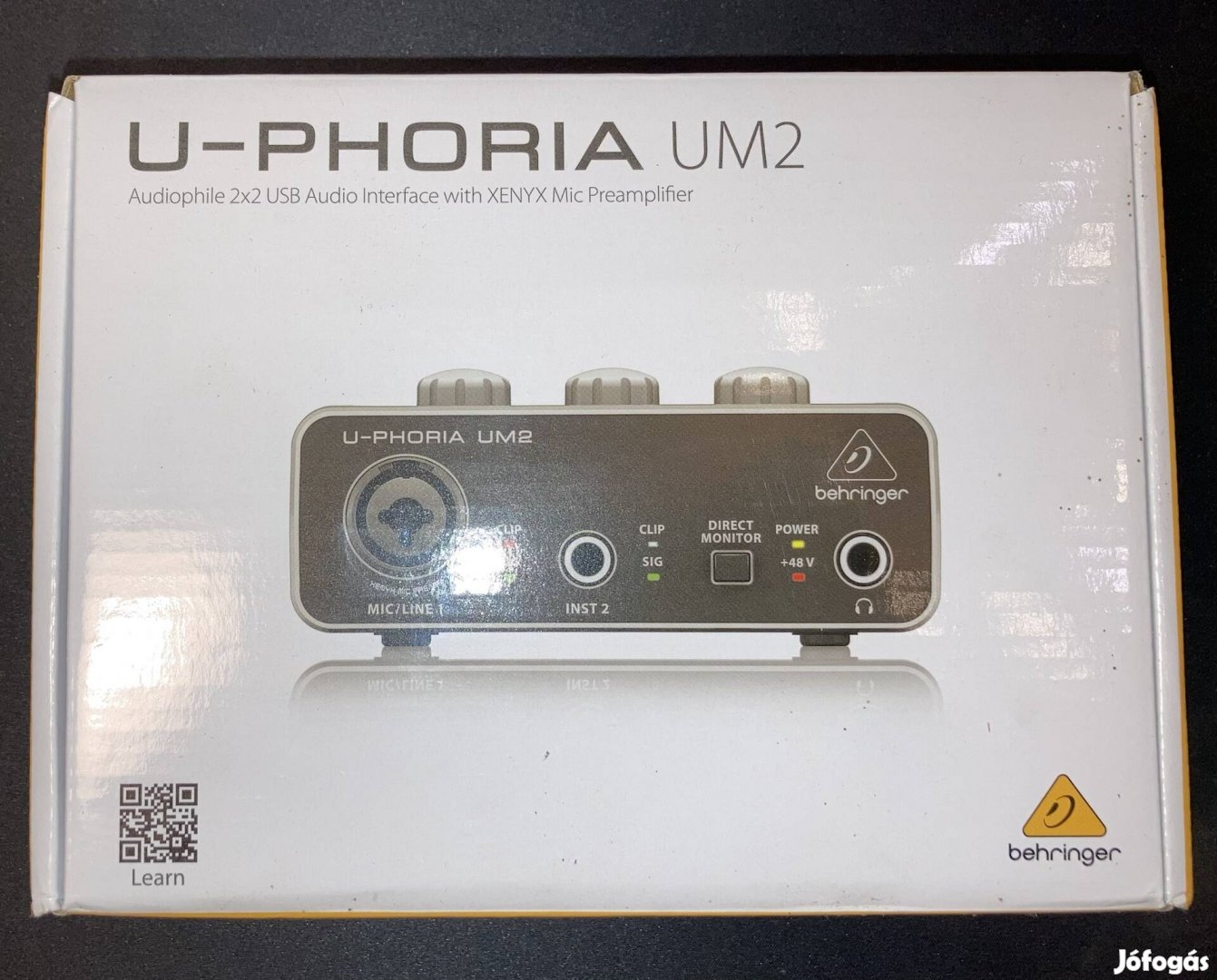 Behringer U-Phoria UM2 stúdió hangkártya