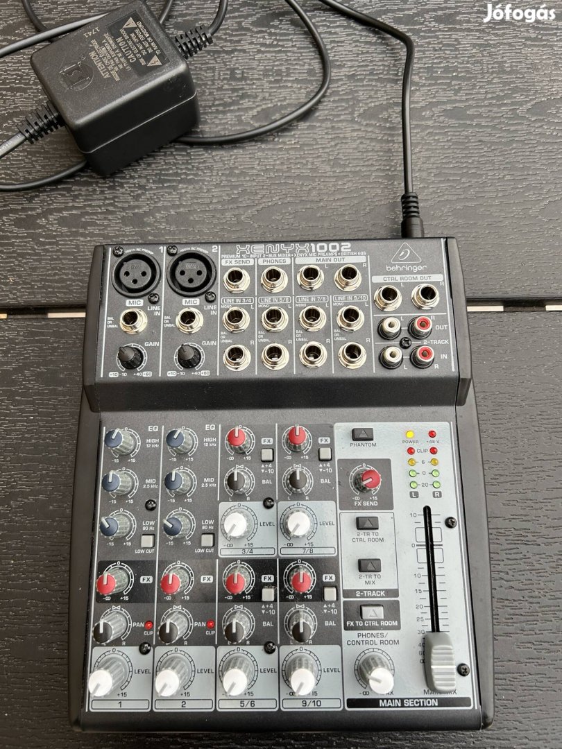 Behringer Xenyx 1002 keverő