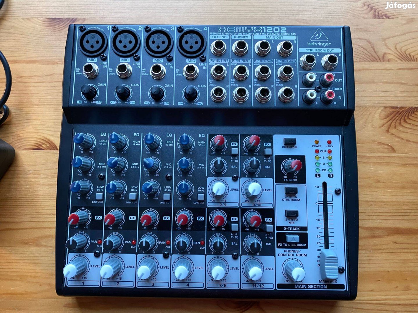 Behringer Xenyx 1202 analóg keverőpult eladó - Kiváló állapotban