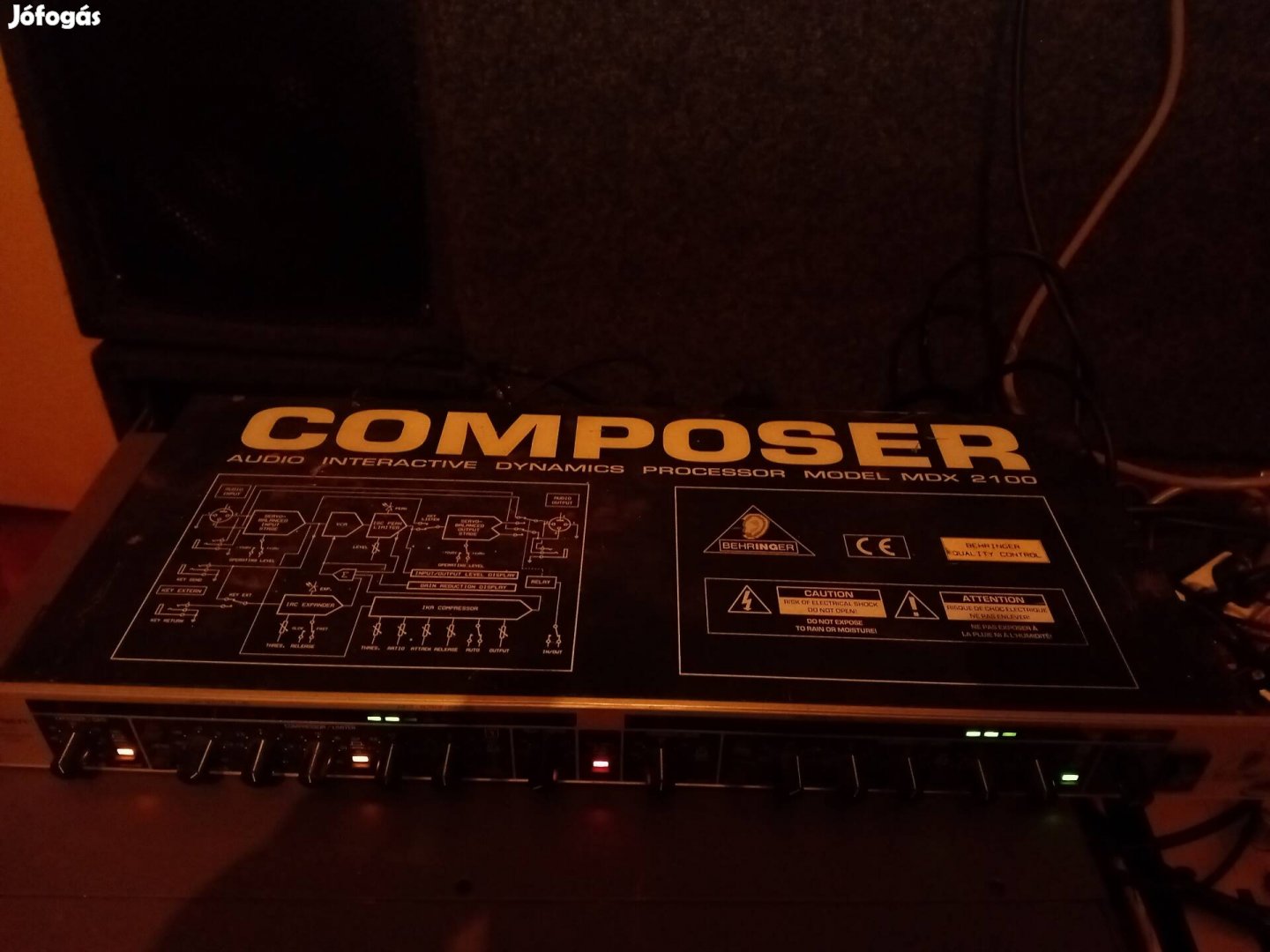 Behringer mdx2100 Composer dinamikaproci limiter