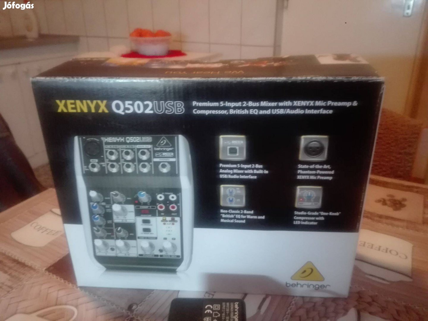 Behringer senyx Q502 usb keverő