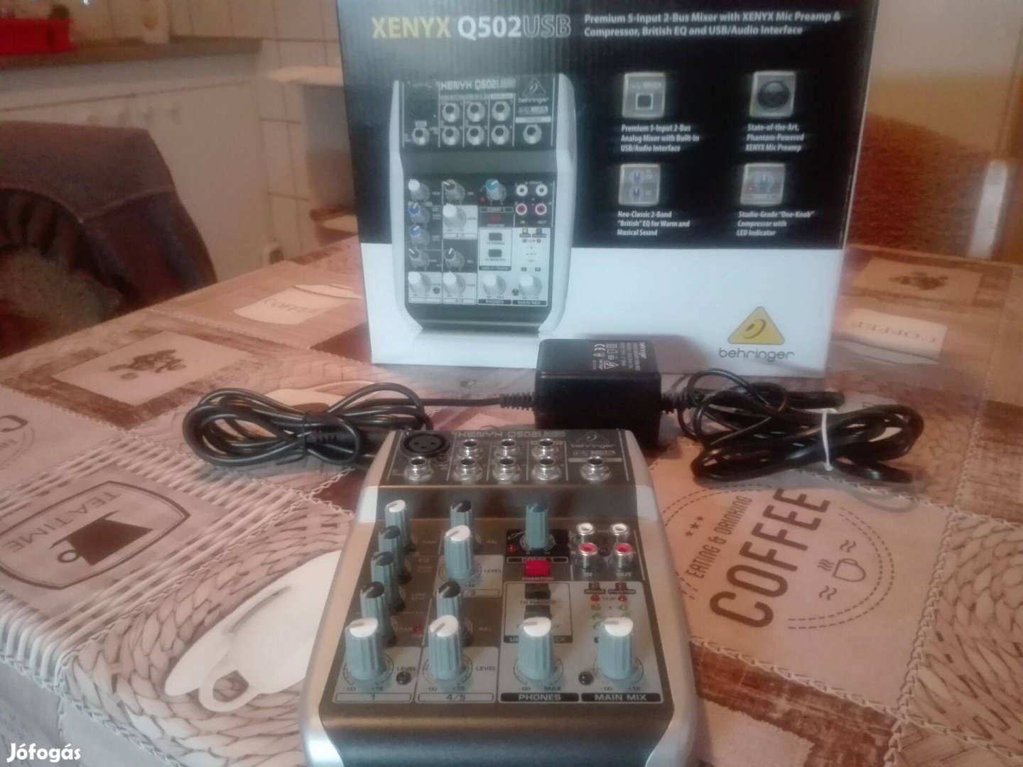 Behringer xenyx 502S keverő