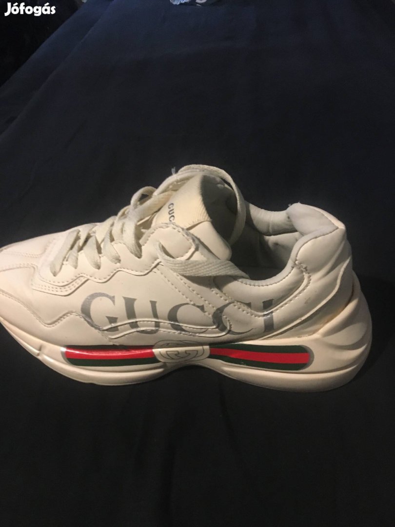 Beige Gucci stilusú sneaker cipő 39-es 39 újszerű