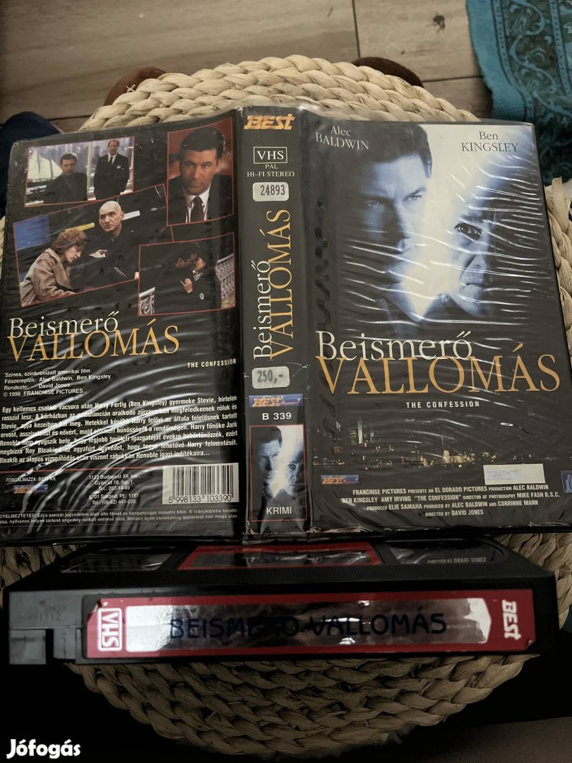 Beismerő vallomás vhs