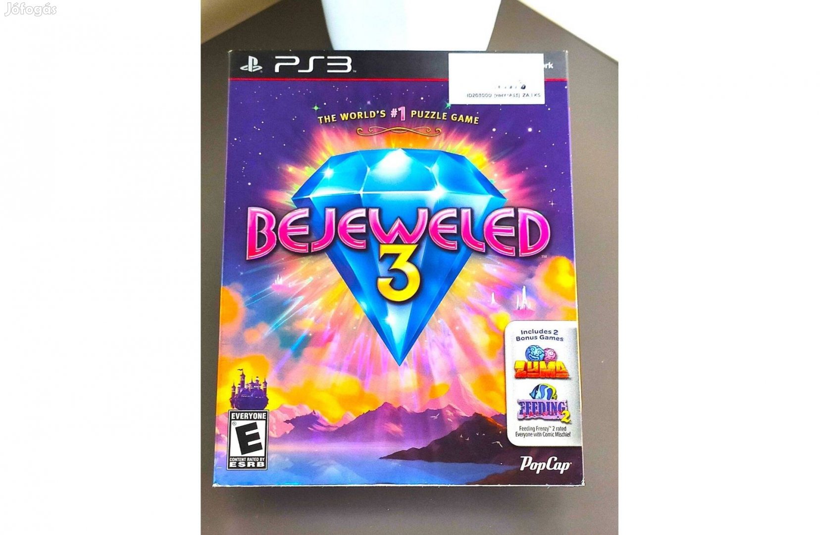 Bejeweled 3 Playstation 3 - Ps3 játék box papírdobozzal