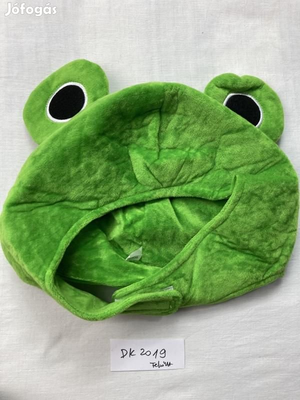 Béka fej, béka jelmez fej DK2019