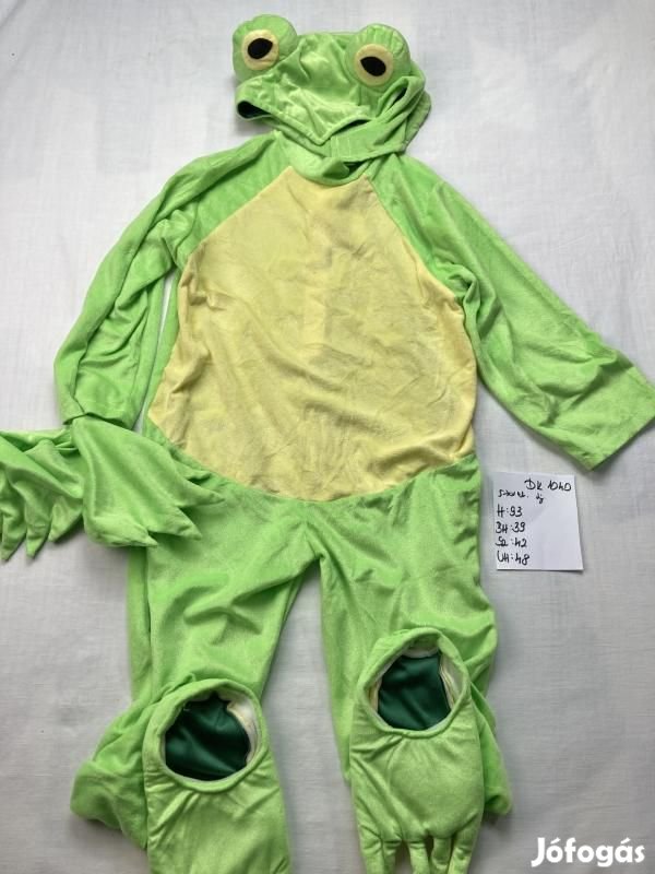Béka jelmez, állat jelmez, új DK1040