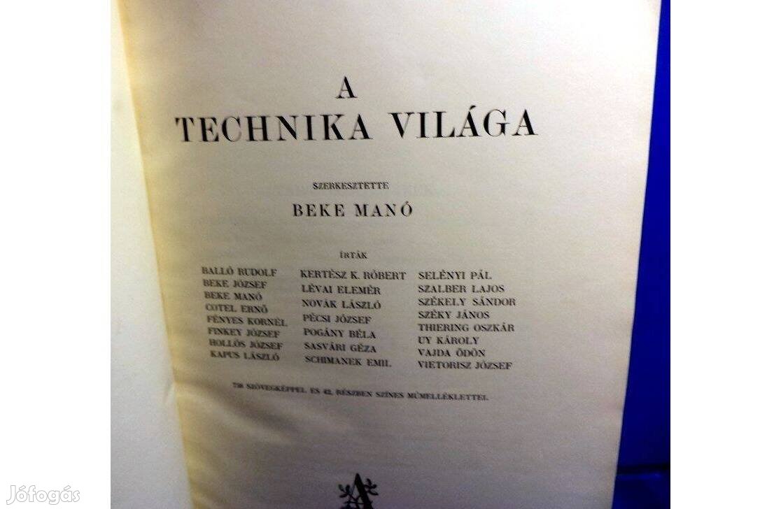 Beke Manó: A technika világa