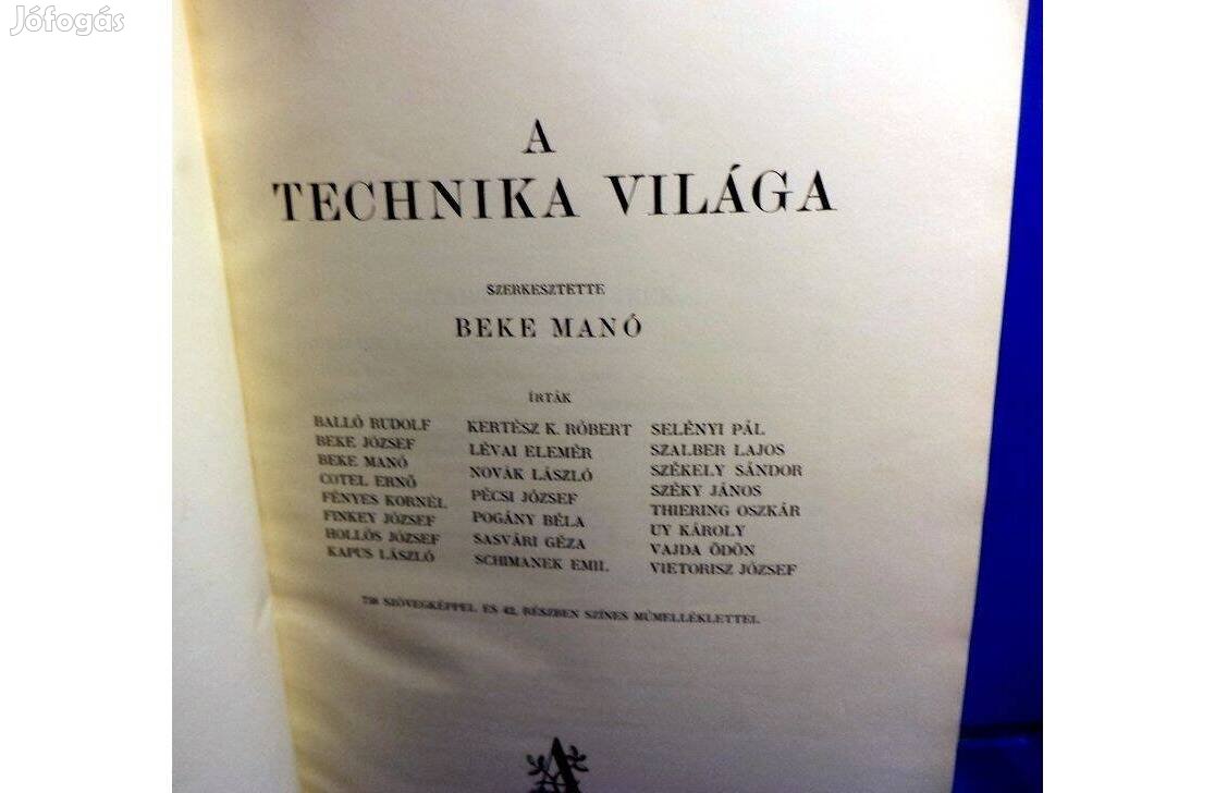 Beke Manó: A technika világa