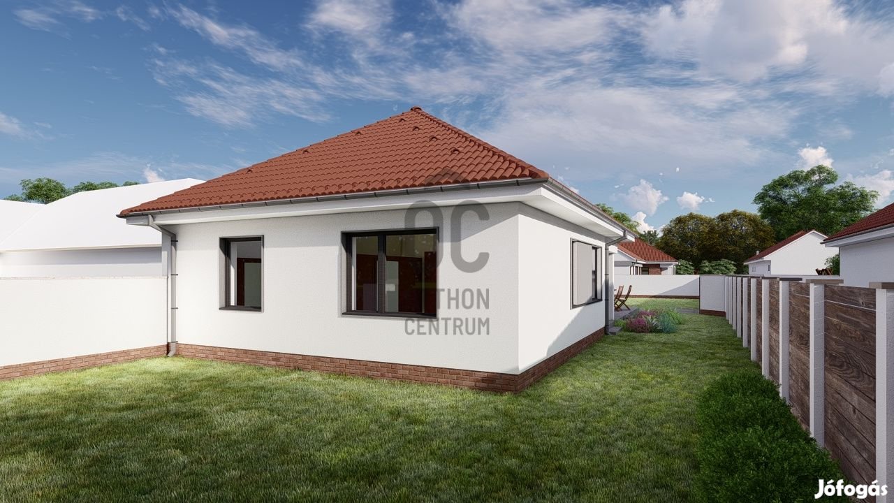 Békéscsabai eladó új építésű tégla családi ház