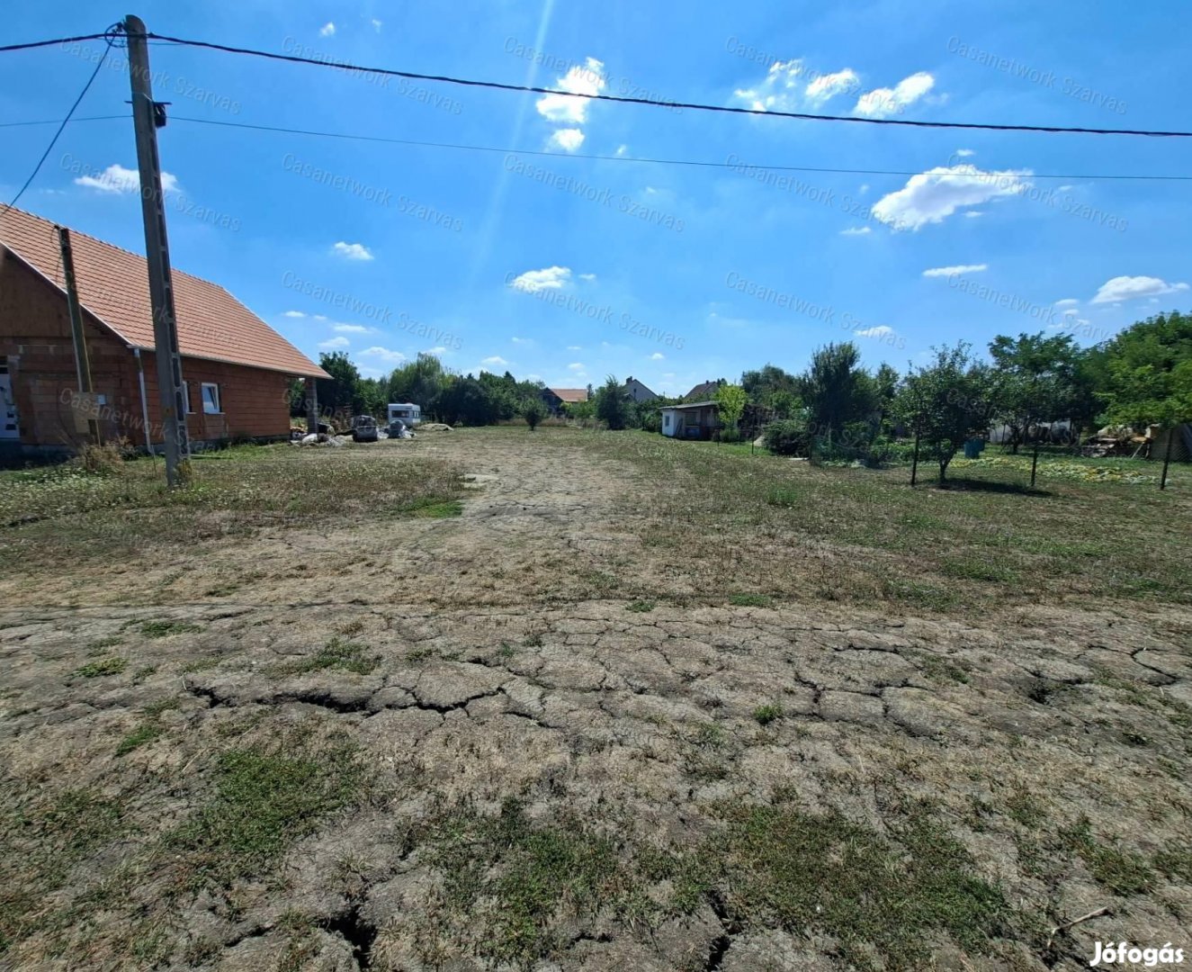 Békésszentandráson, 500 méterre a vízparttól építési telek