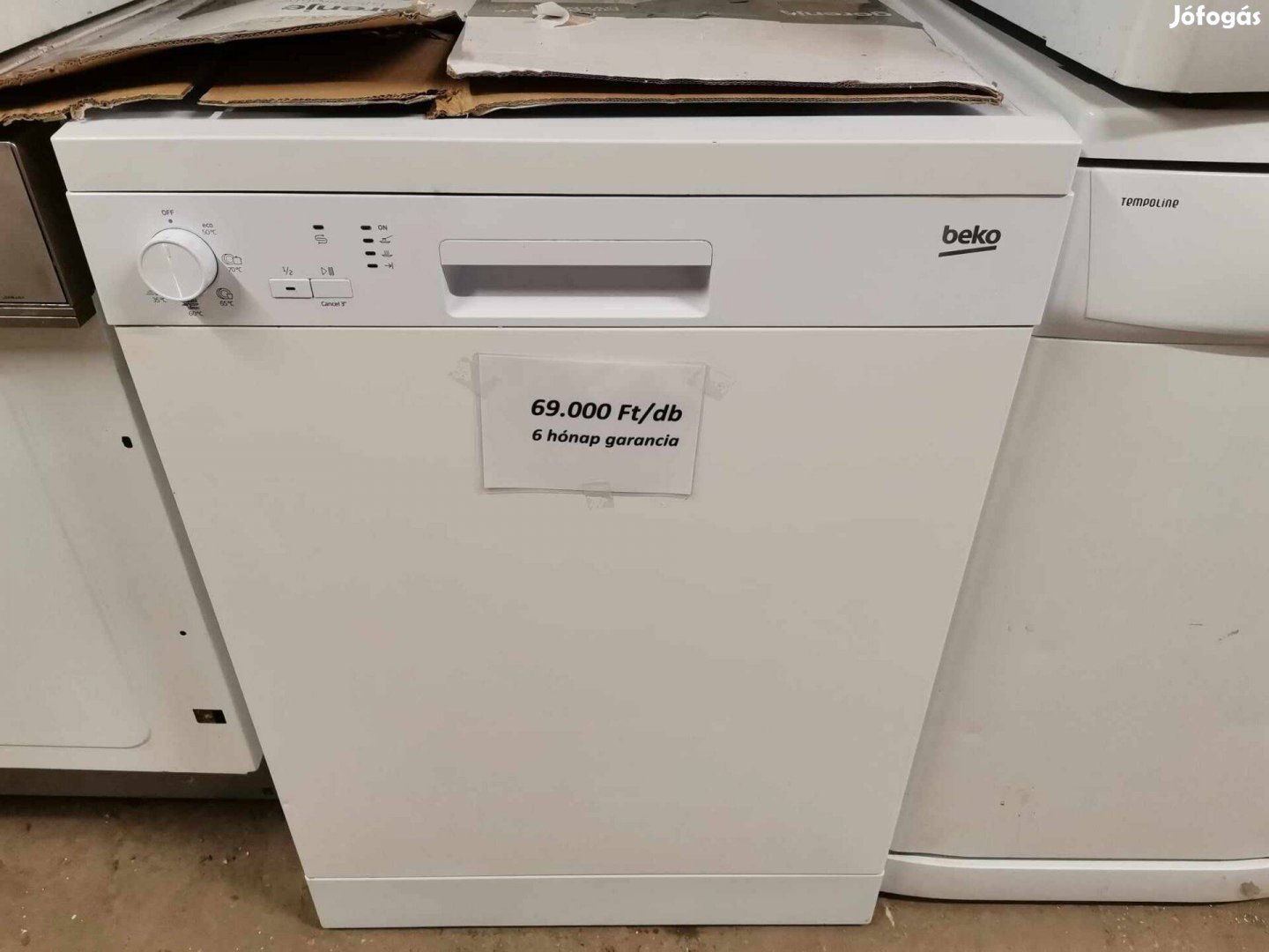 Beko 12 terítékes 60 cm széles mosogatógép garanciával eladó