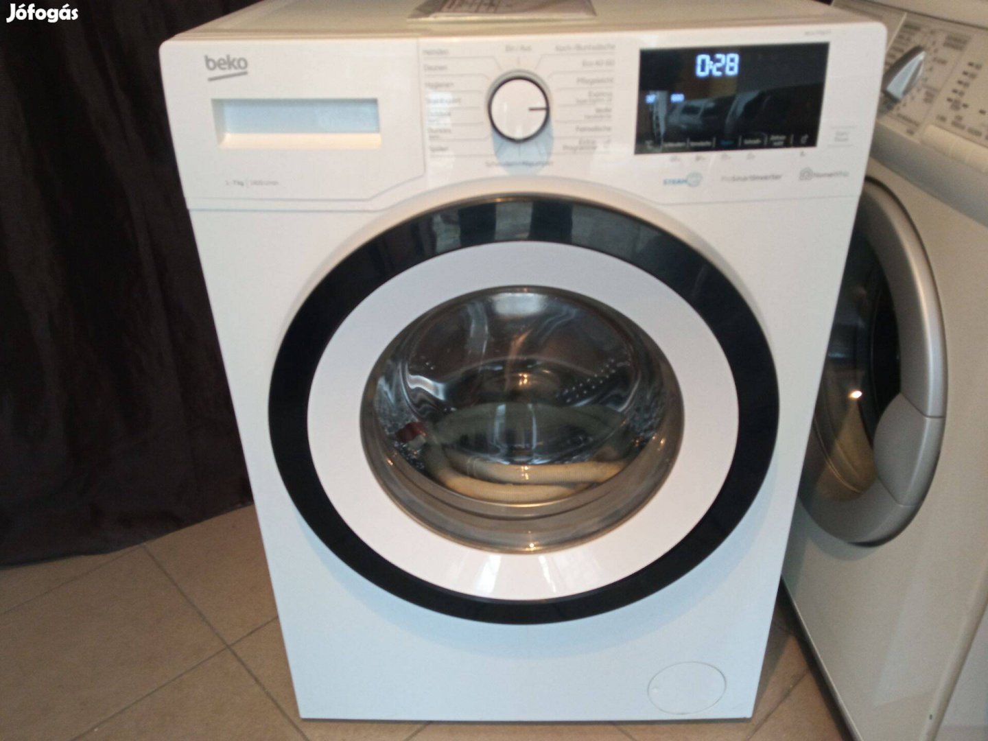 Beko 1400/7kg A+++ új állapotú