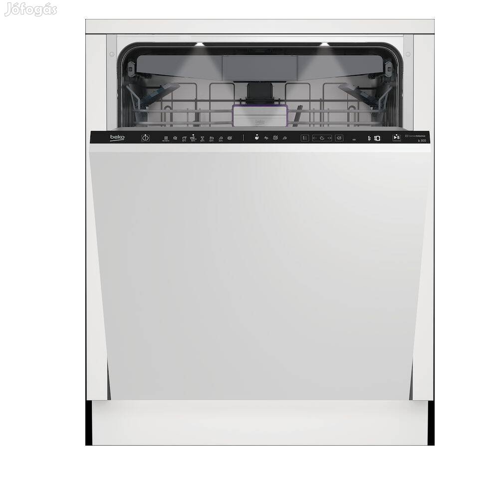 Beko Bdin 38645 teljesen beépíthető élvezérelt mosogatógép 42Db 3tálca