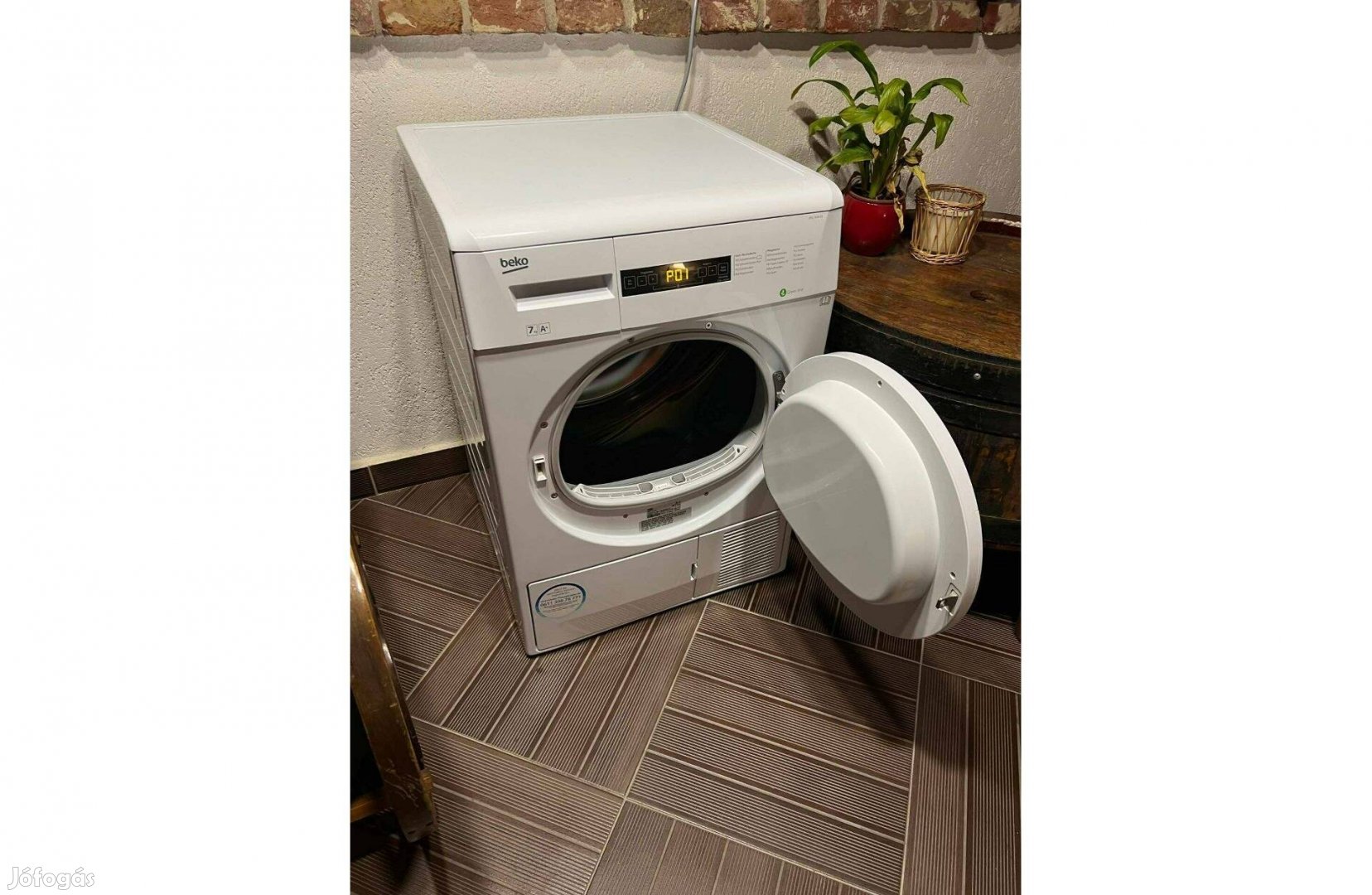 Beko DPU 7404 XE Hőszivattyús, 7kg, A+, szárítógép