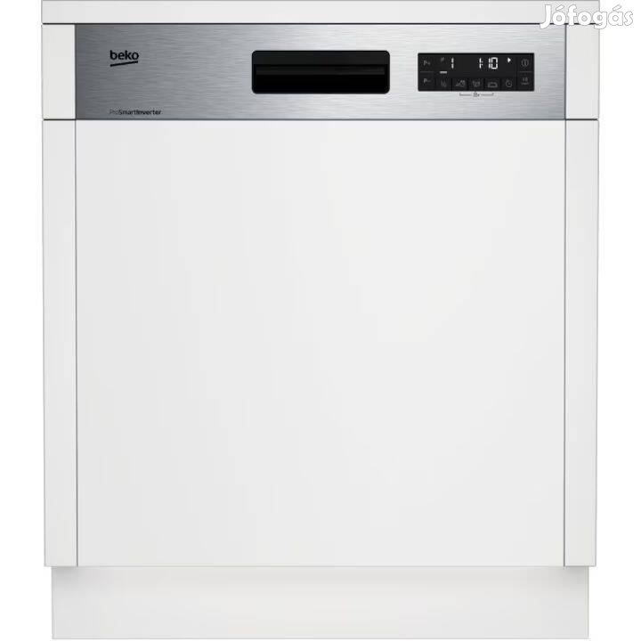 Beko DSN 28520X részintegrált beépíthető mosogatógép 15 teríték,8 prog