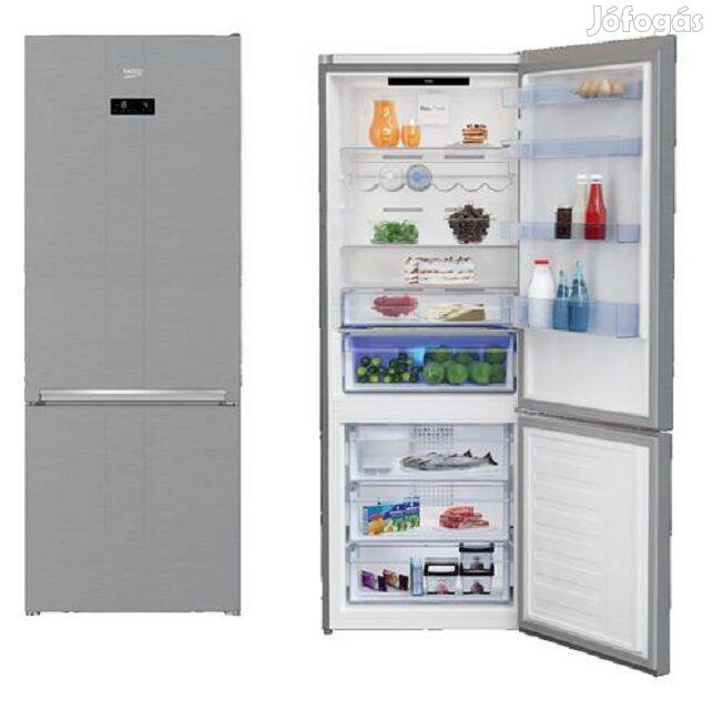 Beko Rcne560E30Zxb Szabadonálló kombinált hűtőszekrény