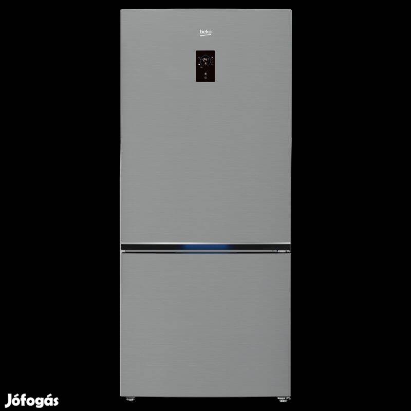 Beko Rcne720E3VZP Kombinált hűtő, 590 liter, A++, No Frost