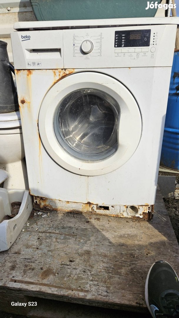 Bekó elöltöltős mosógép 
