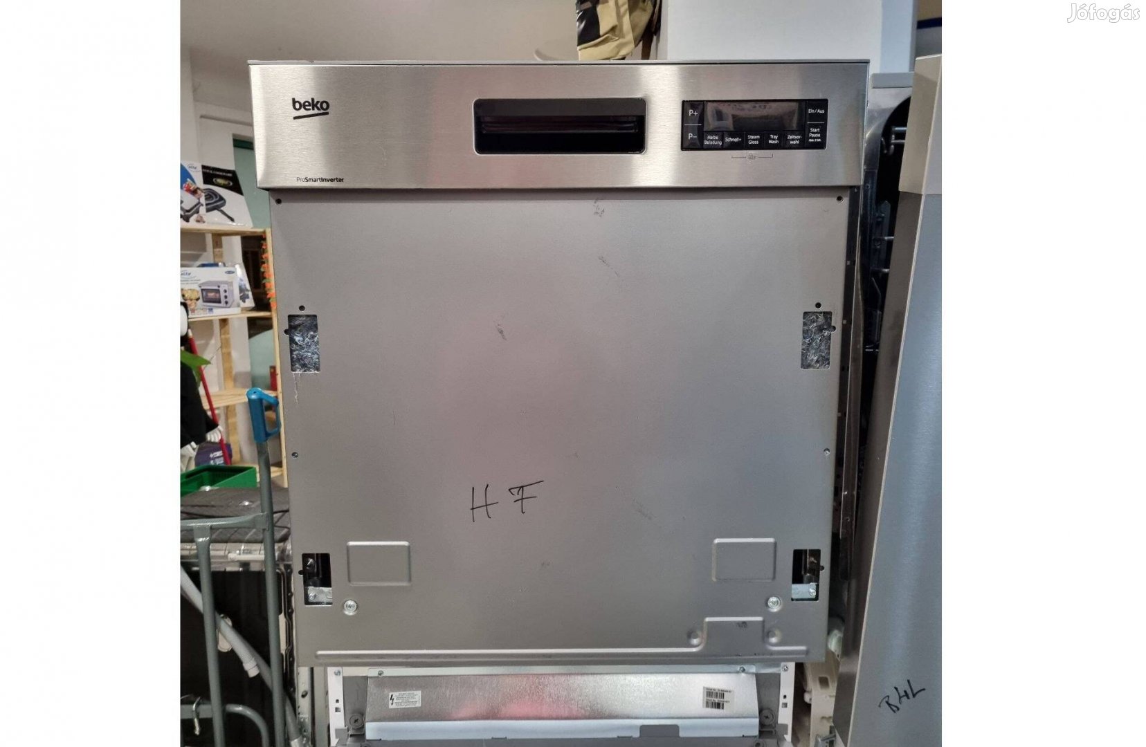 Beko részben integrált mosogatógép DSN6634FX2, 14 teríték,szépséghibás