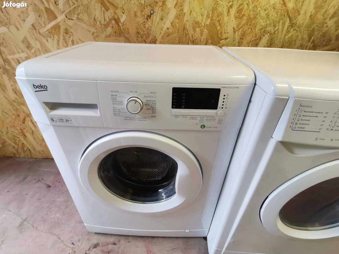 Beko slim mosógép 6 kg 1200 centrifugával garanciával eladó