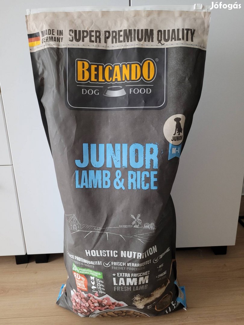 Belcando Junior Bárány-Rizs kutyatáp 