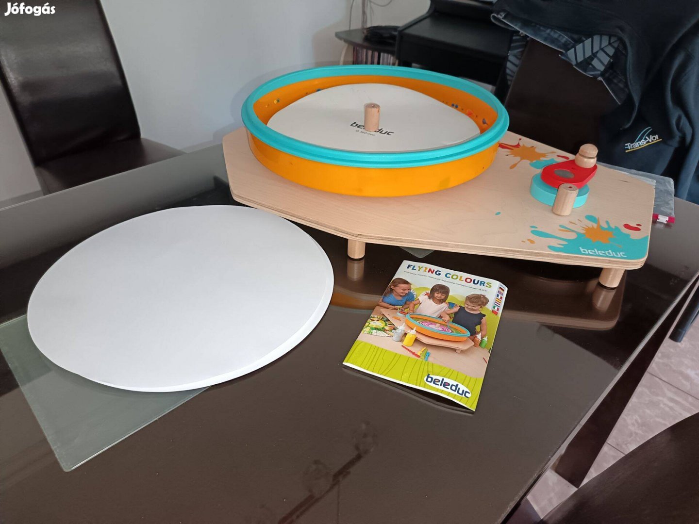 Beleduc Flying Colours Festék centrifuga kreatív játék