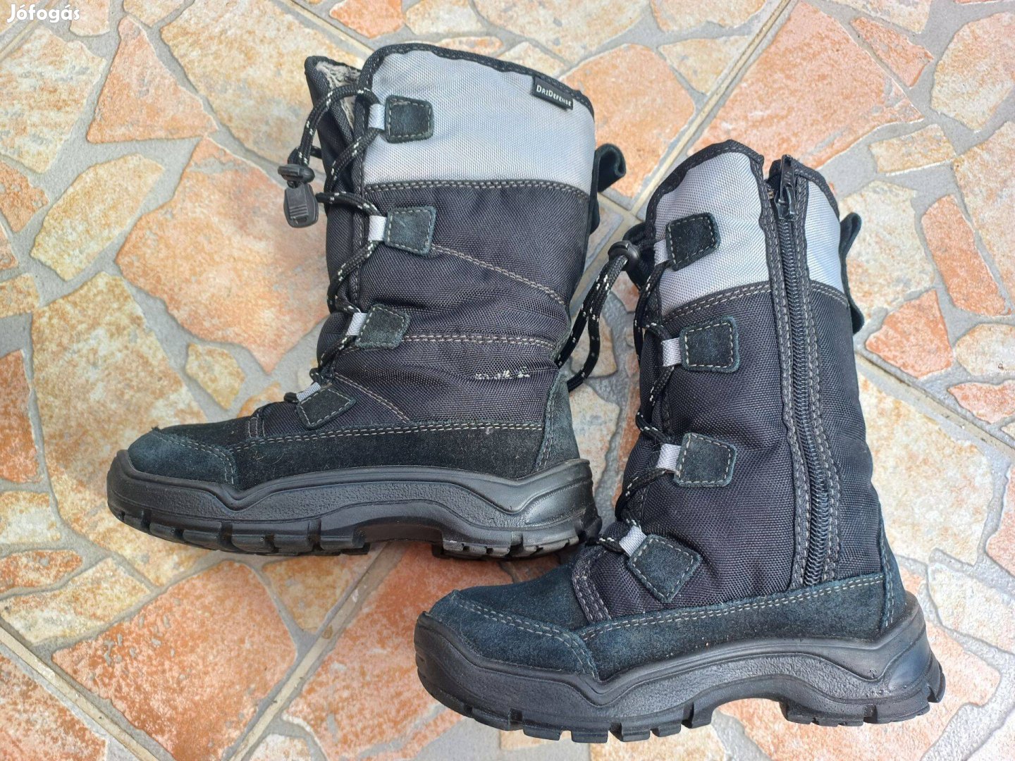 Bélelt, vízálló, 28-as gyerek télicipő