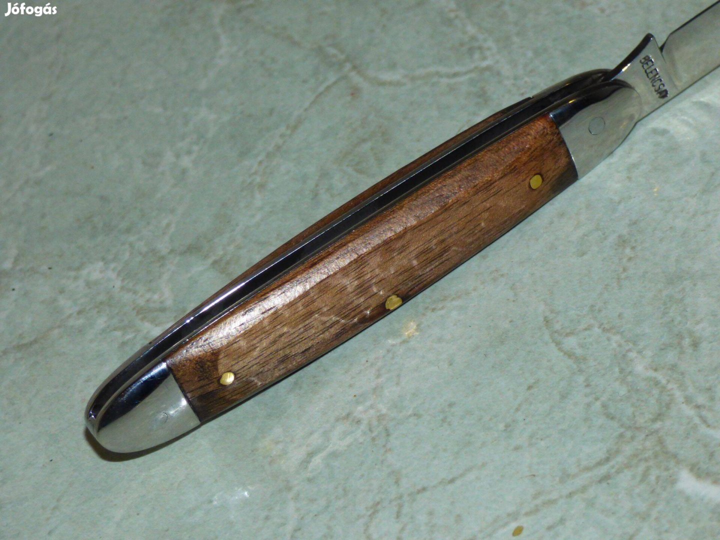 Belencsák kis méretű ovál polgári bicska zsebkés új