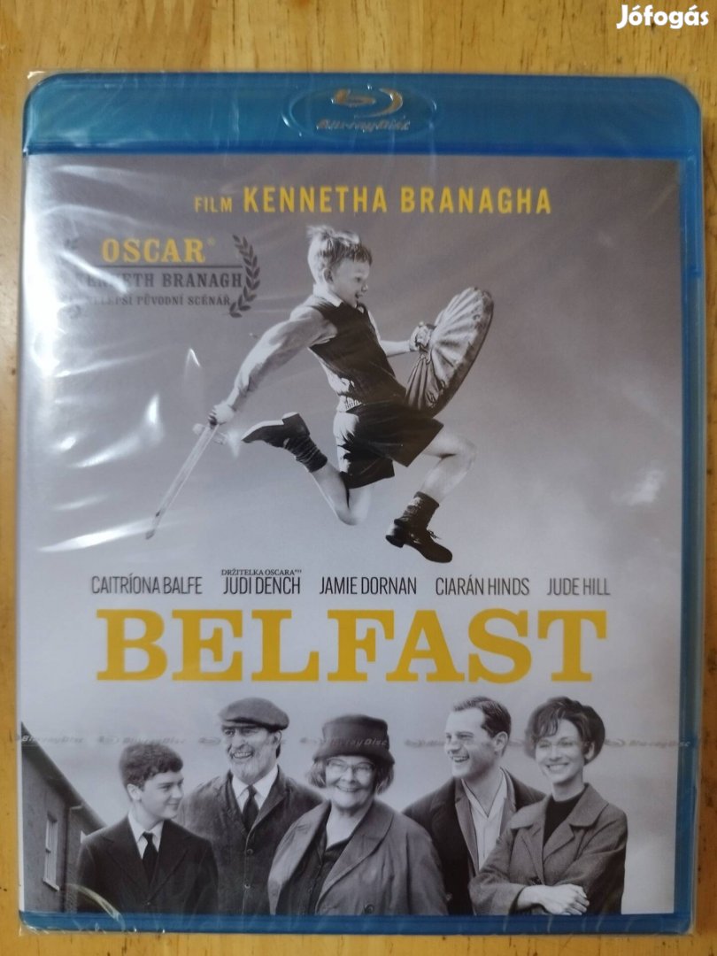 Belfast blu-ray Kenneth Brannagh Bontatlan 