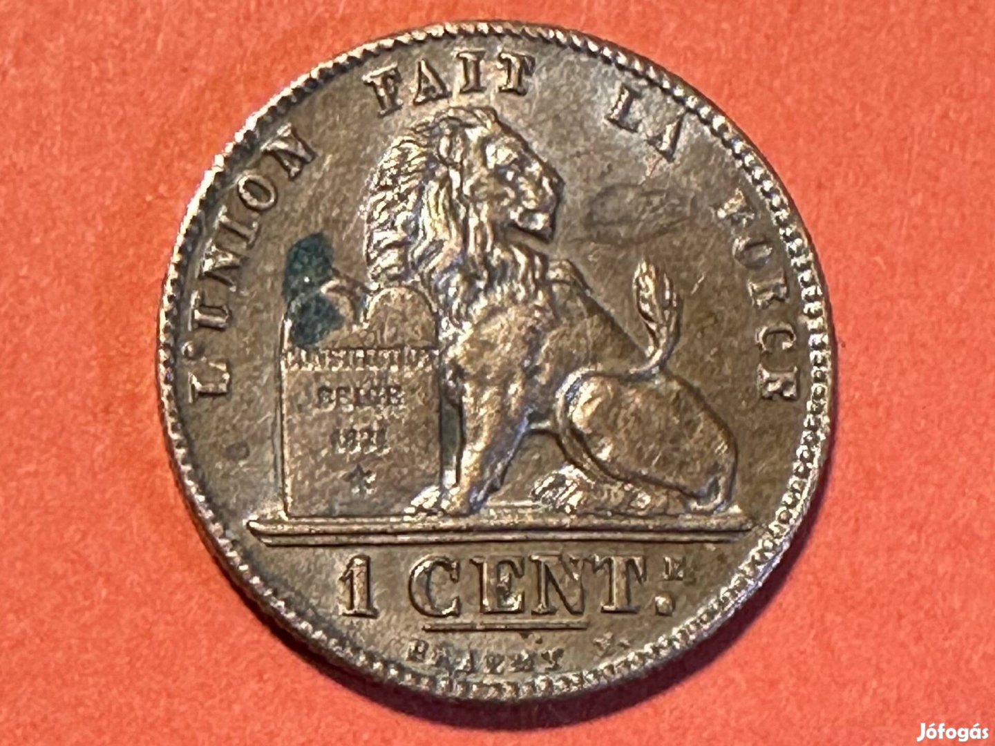 Belga 1 cent 1901