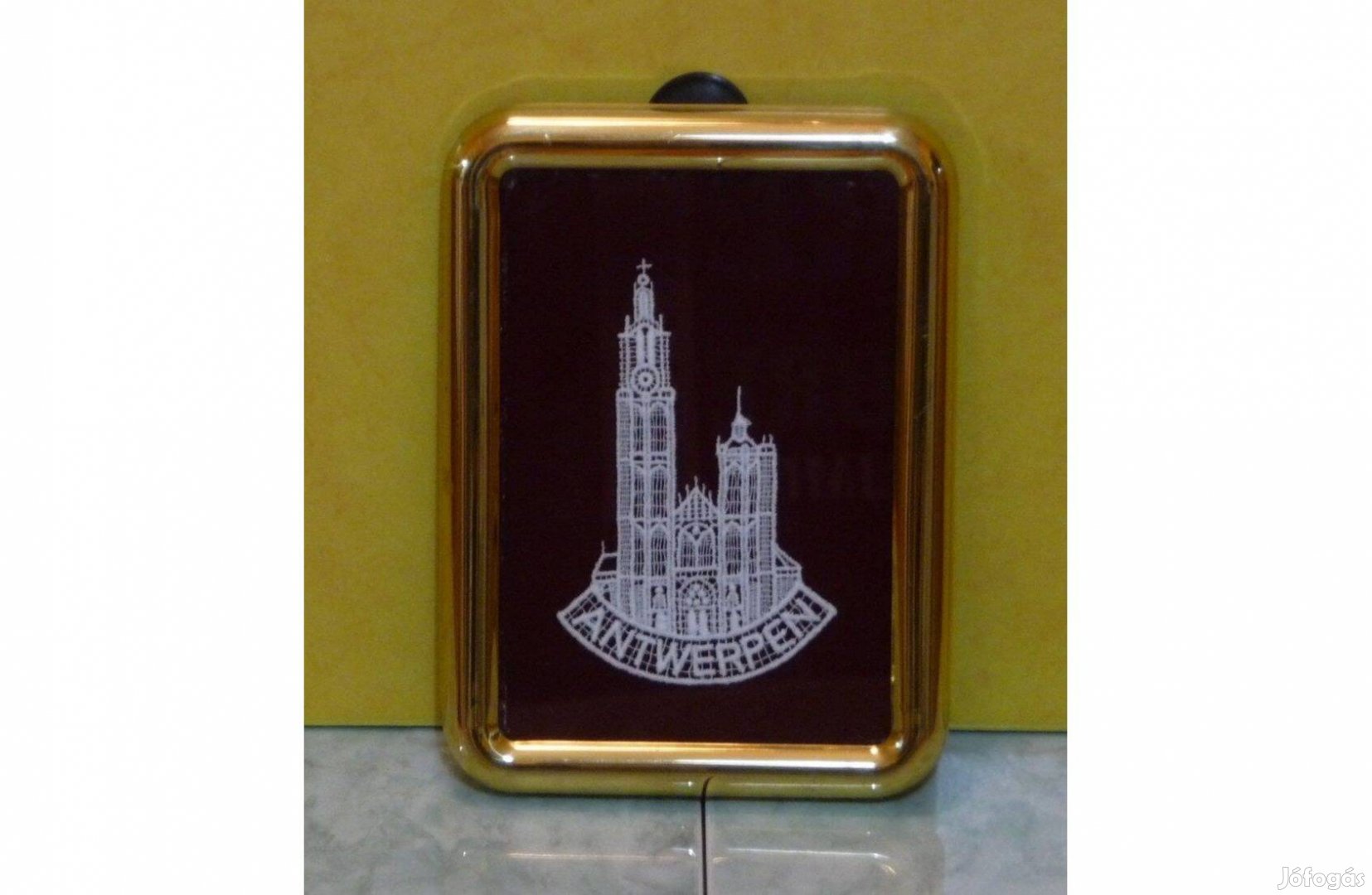 Belga csipke képkeretben