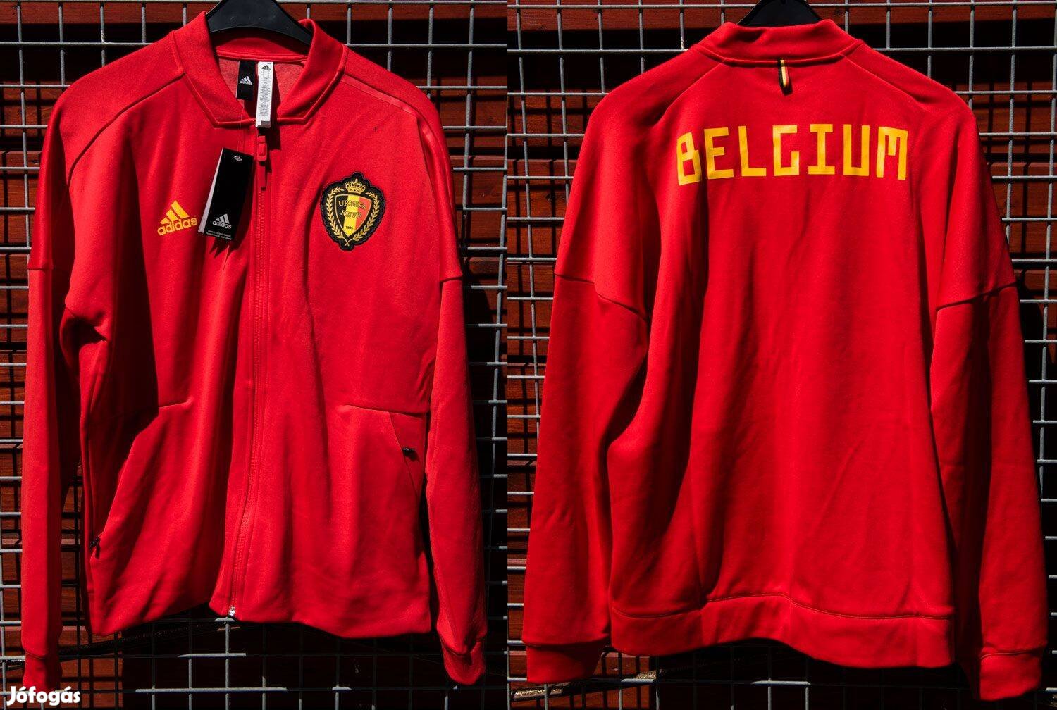 Belgium válogatott eredeti adidas pulóver (L)