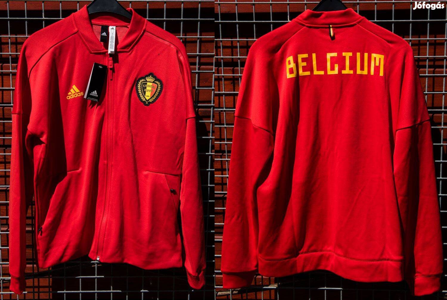 Belgium válogatott eredeti adidas pulóver (L)