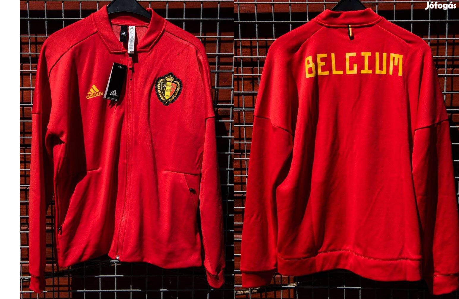 Belgium válogatott eredeti adidas pulóver (L-es)