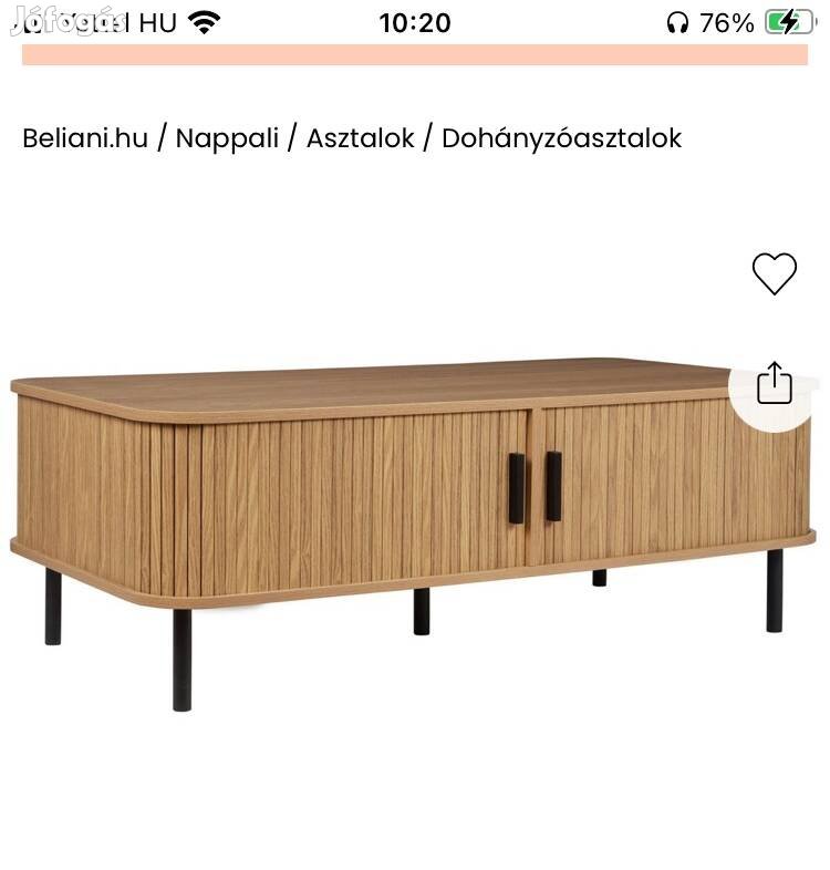 Beliani tárolós dohányzóasztal