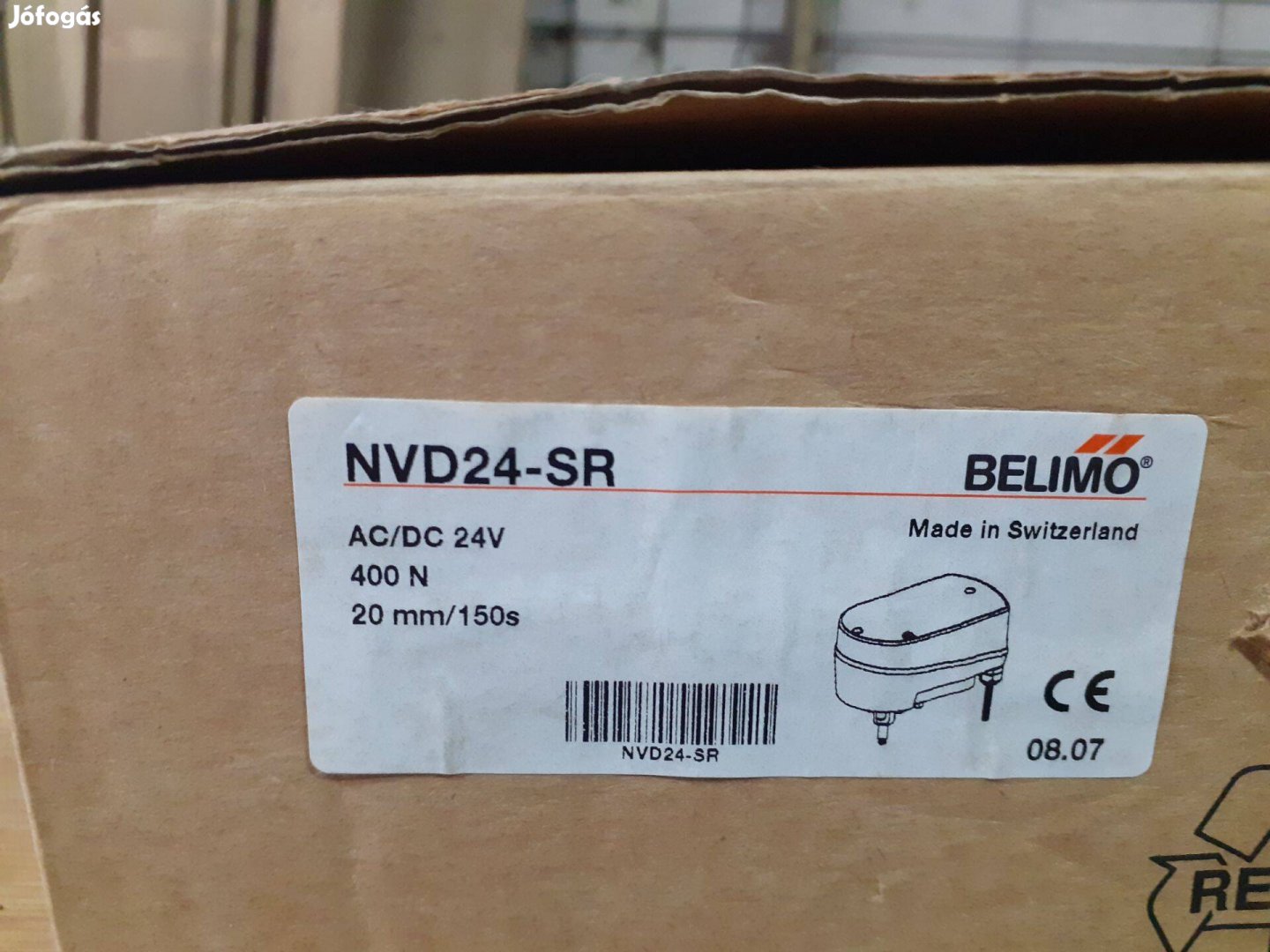 Belimo Nvd24-SR szelepmozgató