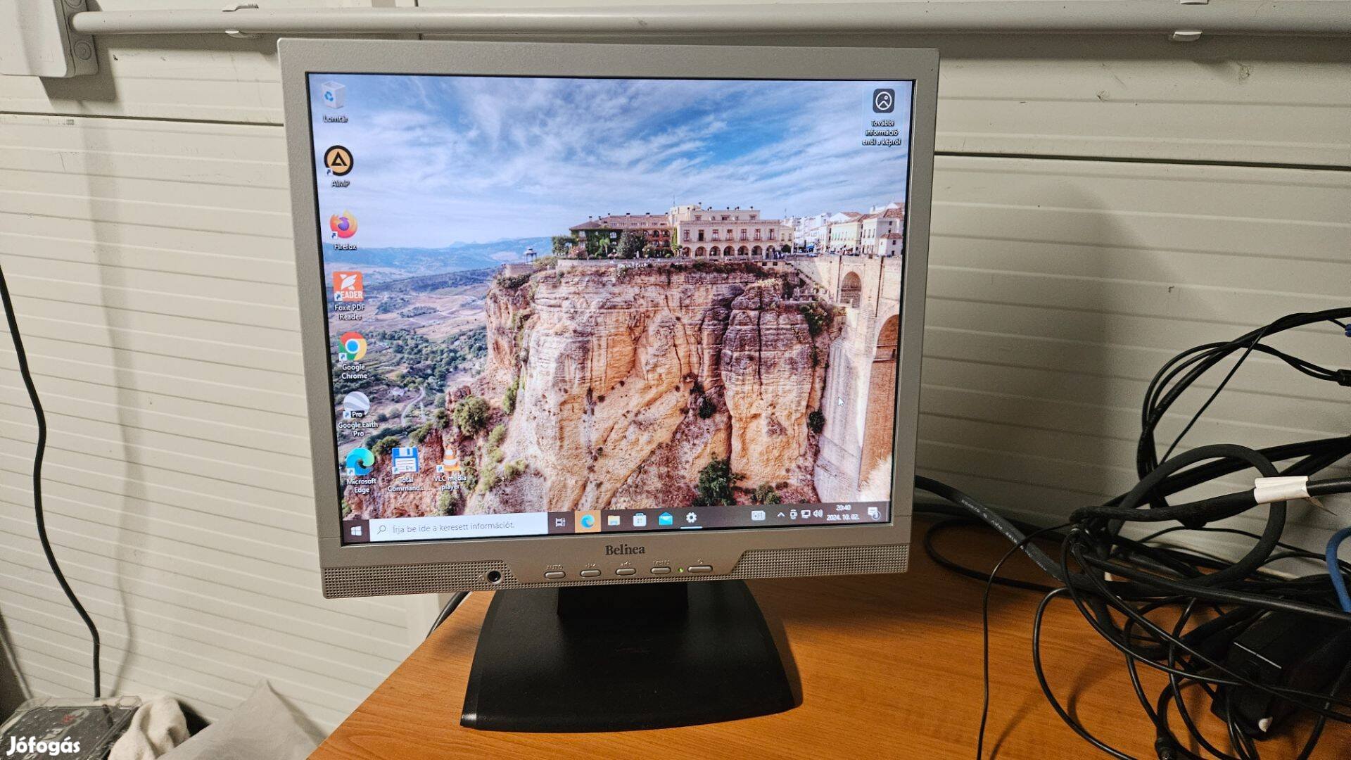 Belinea 17" LCD monitor szép állapotban