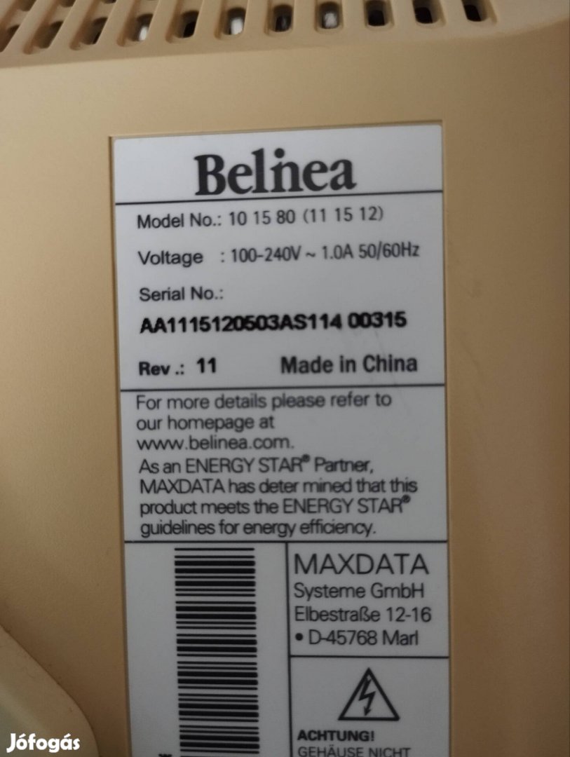 Belinea TFT  monitor 