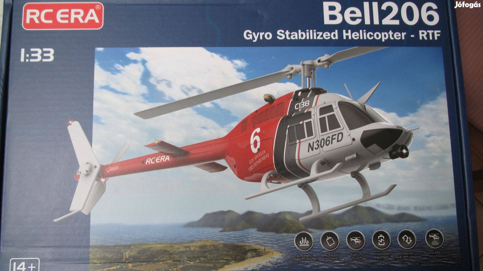 Bell 206 6ch RTF RC helikopter