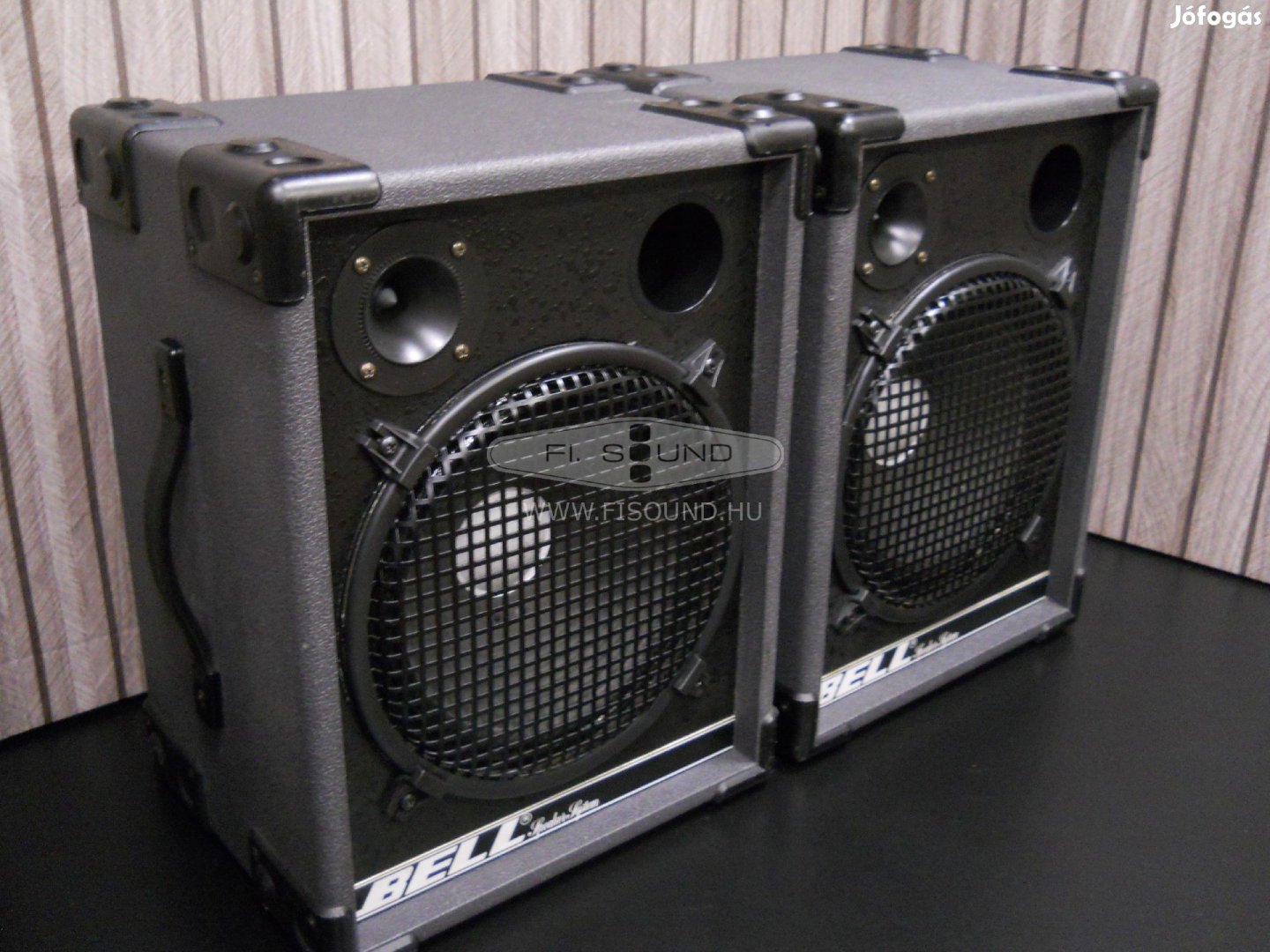 Bell E5110 ,100W,8ohm,2 utas hangfal pár 30cm-s