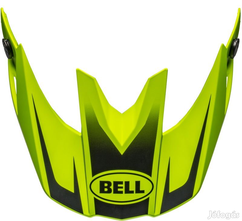 Bell moto-10 csúcs készlet - szeletelt matt/fényes retina/kék