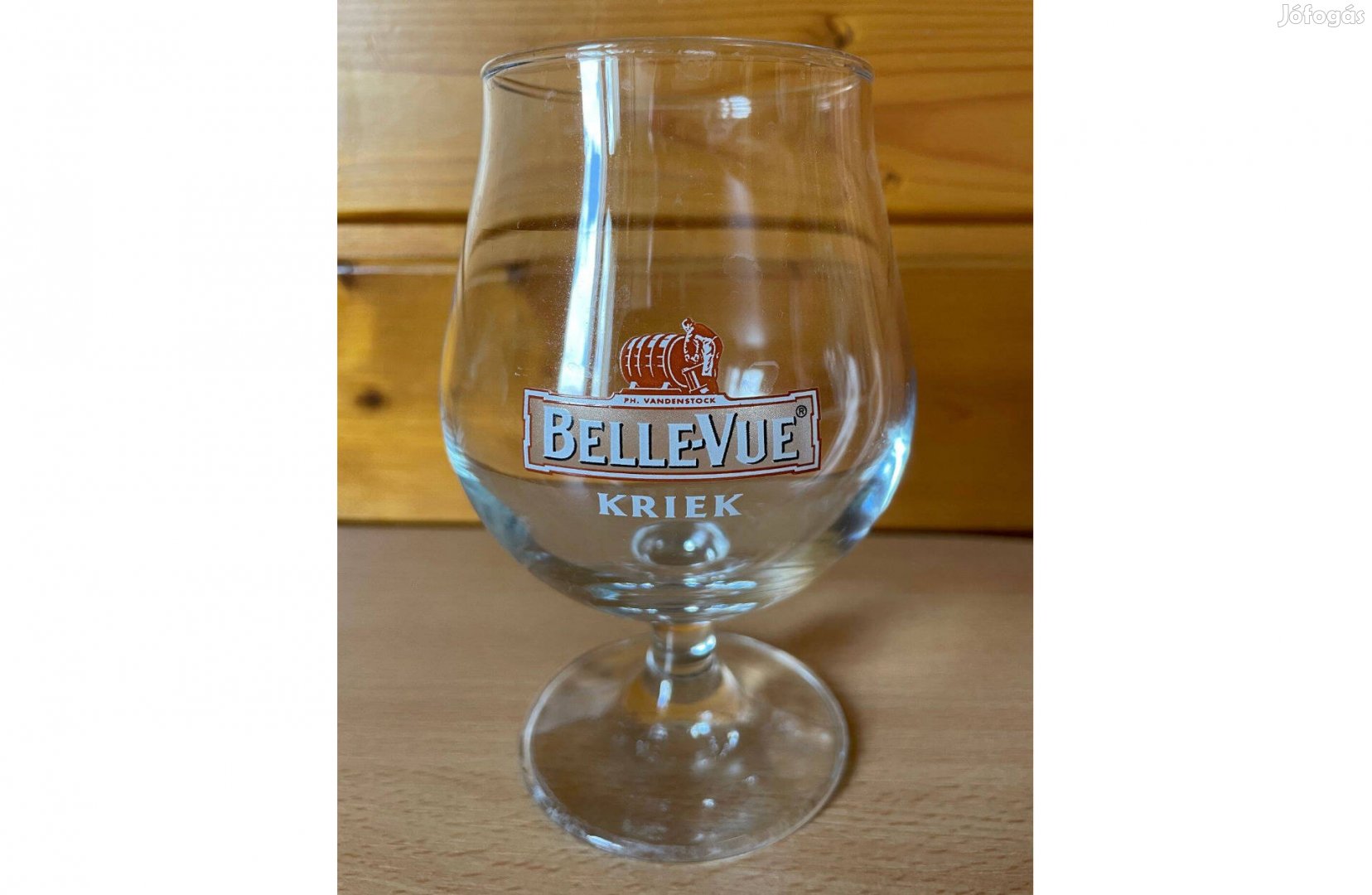 Belle-Vue Kriek típusú sörös pohár