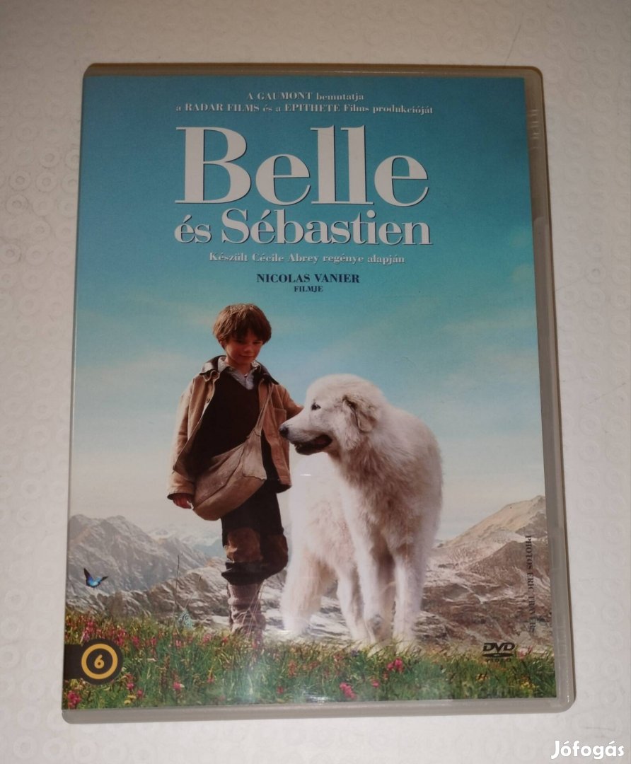 Belle és Sebastian dvd Cécile Abrey regénye alapján 