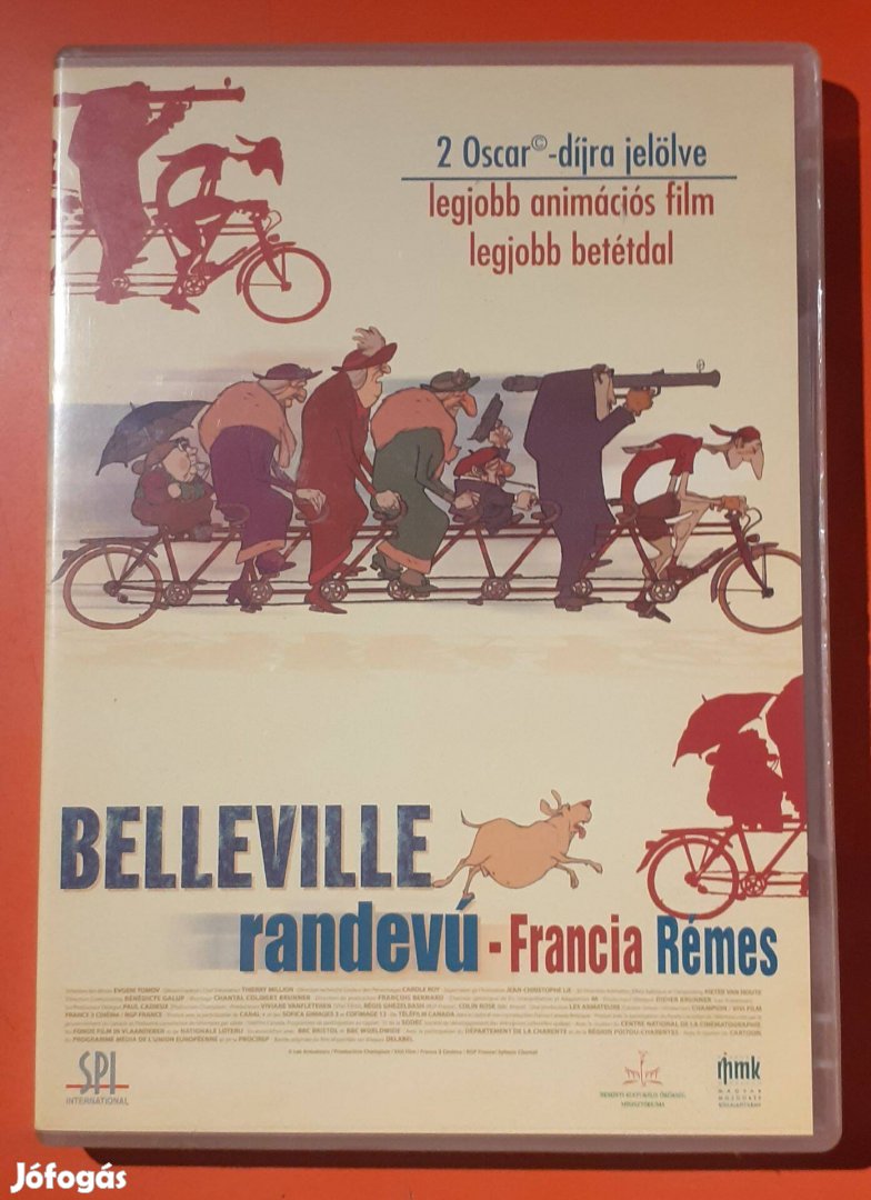 Belleville randevú 2 lemezes DVD