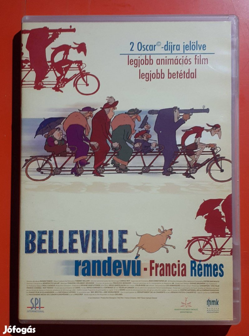 Belleville randevú DVD film
