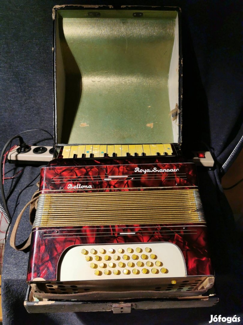 Bellona Royal Standard Tangó Harmonika 1972 